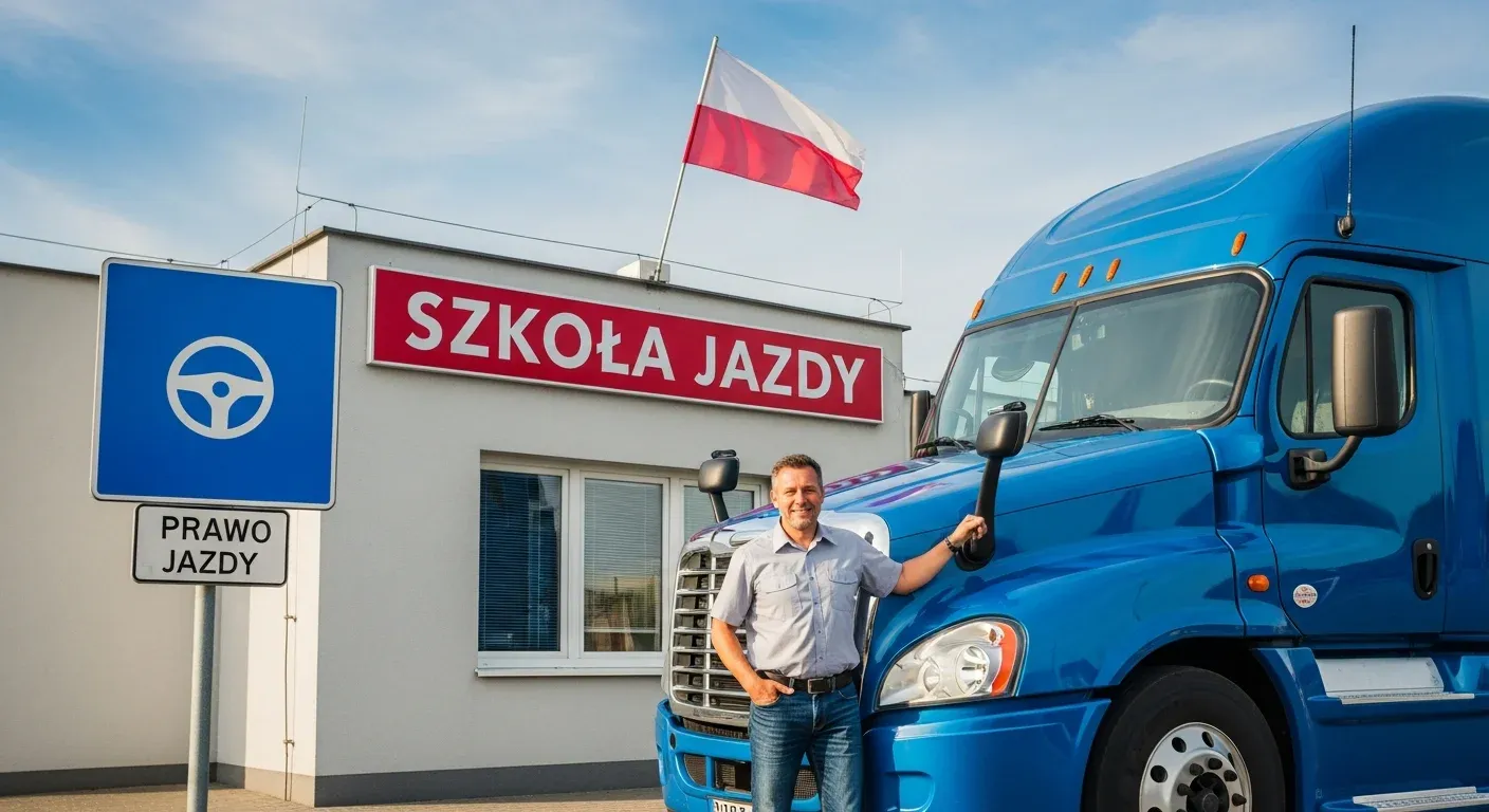 How to obtain a polish driving license as a truck driver?